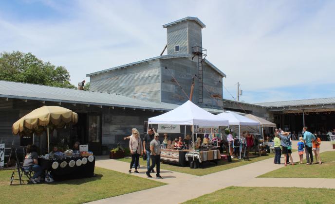Market at the Mill in Clifton was active with live music, food trucks, and vendors all weekend prior to the 2024 solar eclipse on Monday, April 8. Nathan Diebenow | The Clifton Record